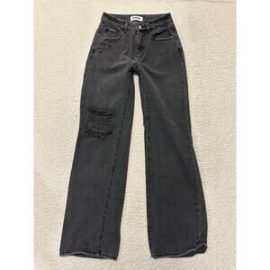 RSQ Womens High Rise Baggy Jeans Size 24